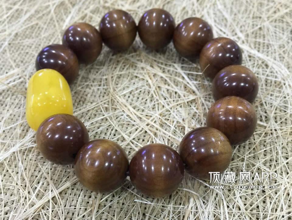 老山檀香手串盤出犀角光澤，這么簡單？！看來以前盤的白費(fèi)了