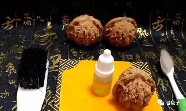 文玩核桃快速上色包漿法，最后一招厲害了